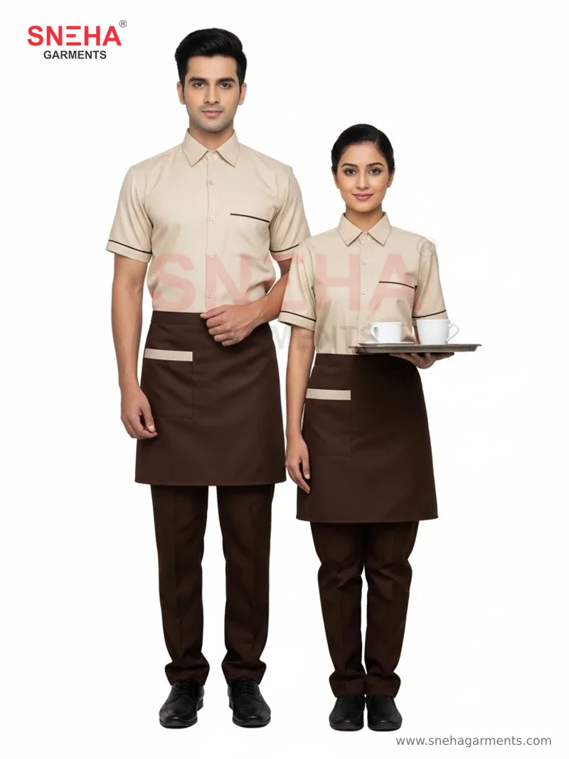 Office Boy Beige Uniform