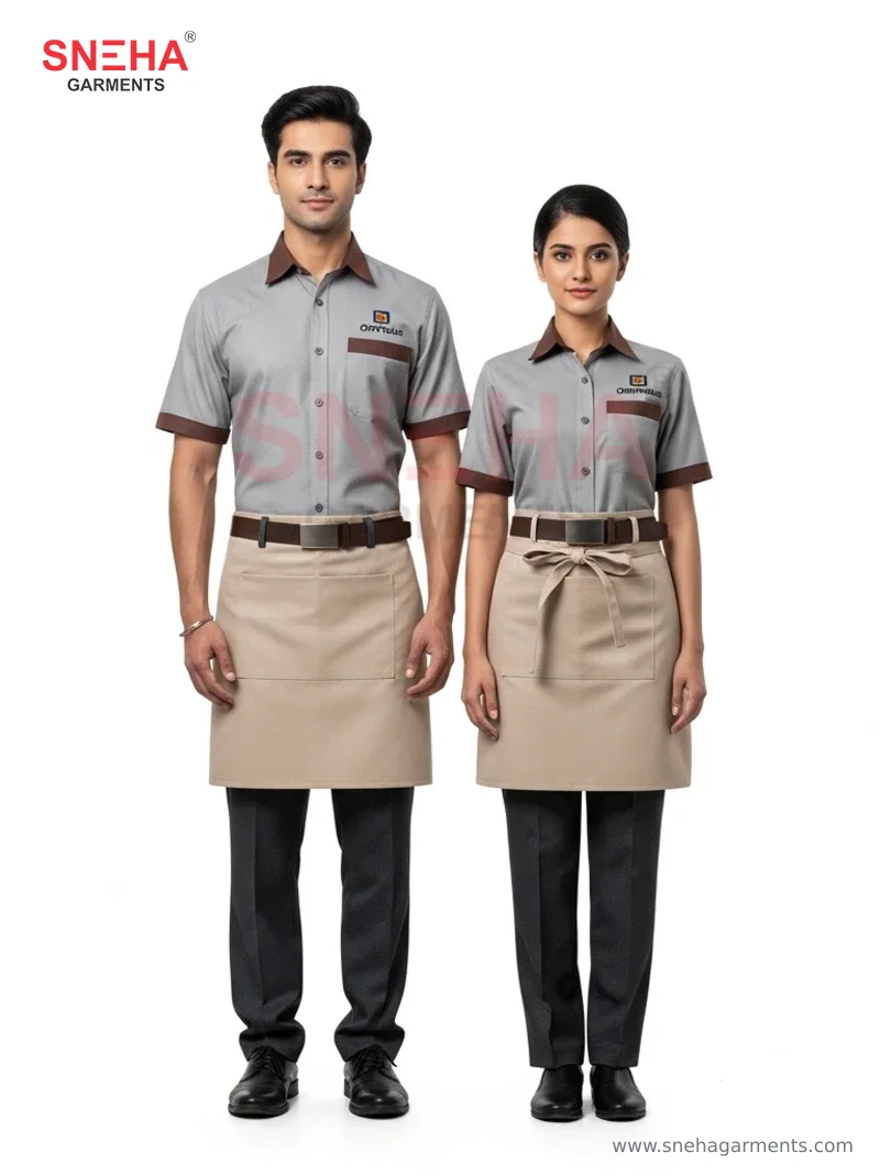 Office Boy Grey-Beige Set