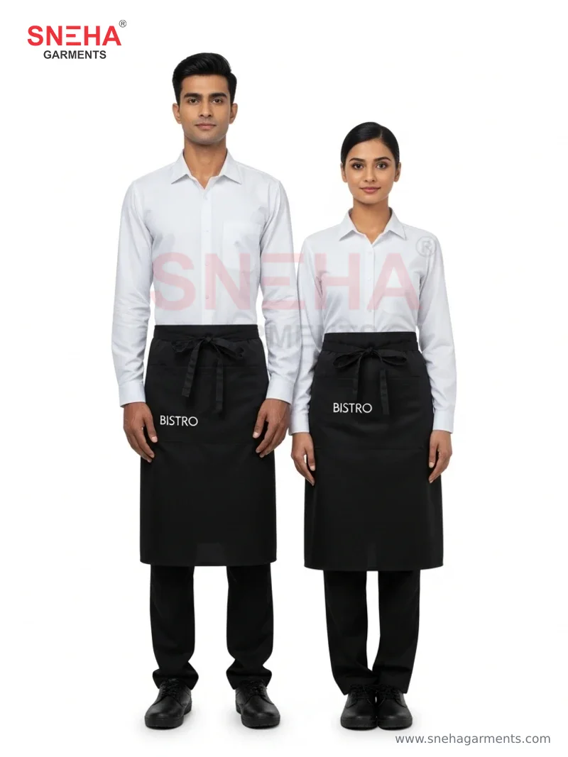 Restaurant Black Bistro Apron Set