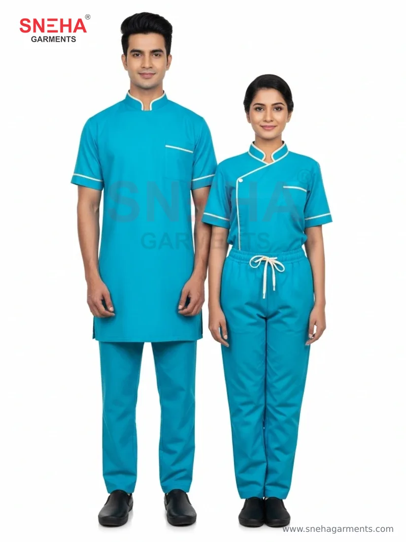 Turquoise Hotel Housekeeping Tunic
