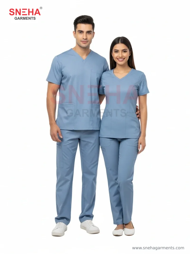 Ceil Blue Scrubs Uniform