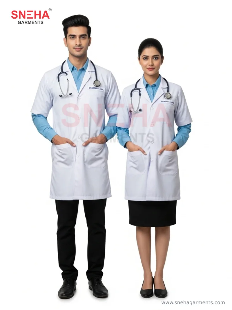 Doctor Long White Lab Coat
