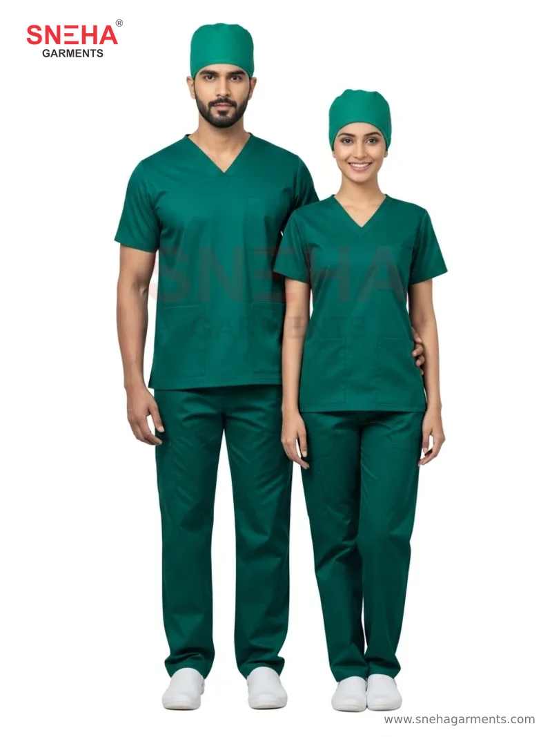 Teal Green OT Surgical Scrubs