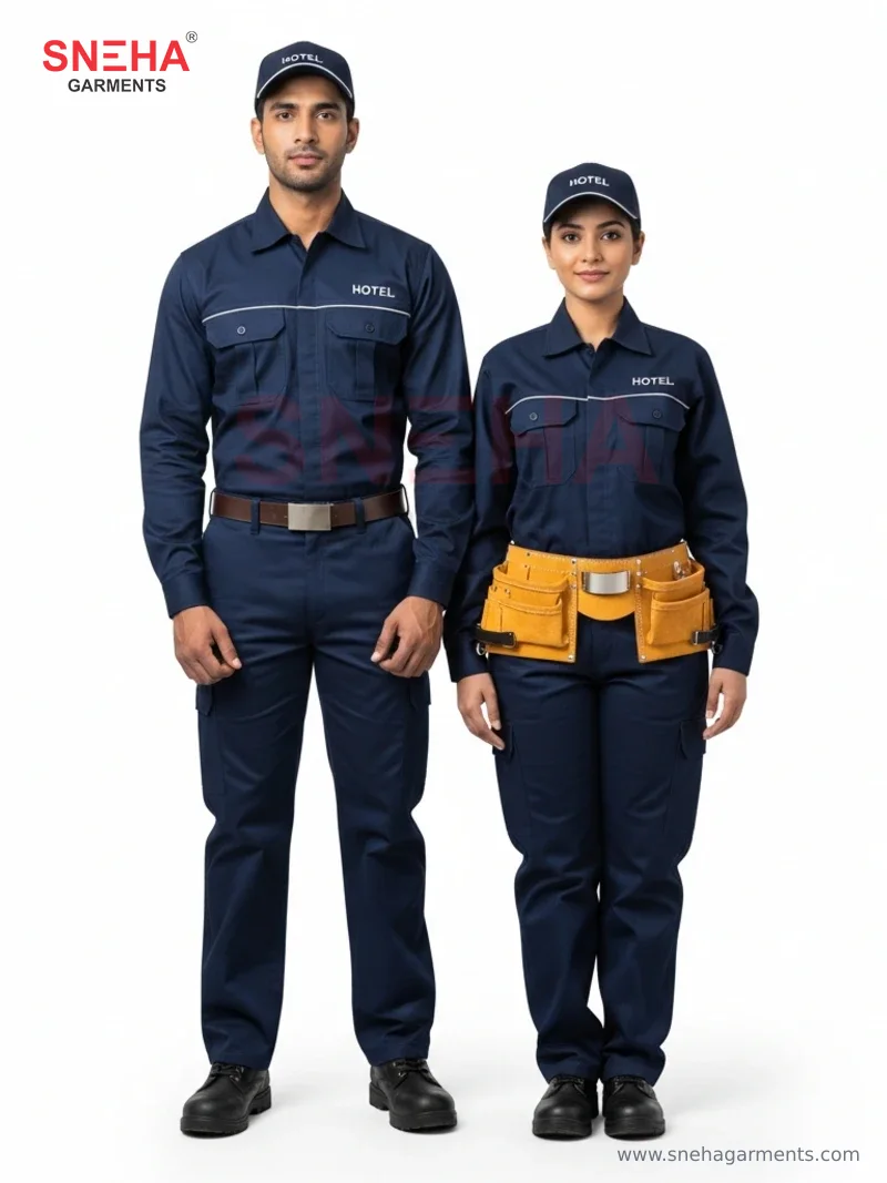 Hotel Maintenance Navy Workwear