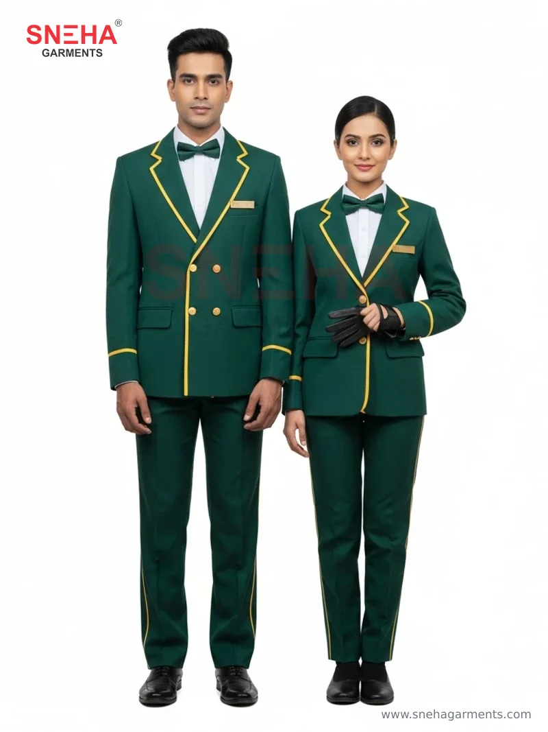 Valet Captain Forest Green Blazer