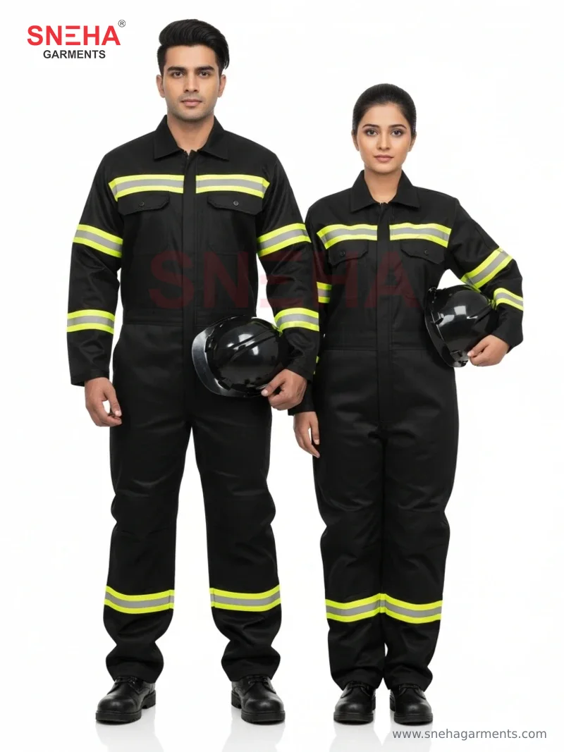 Black Aramid FR Coverall