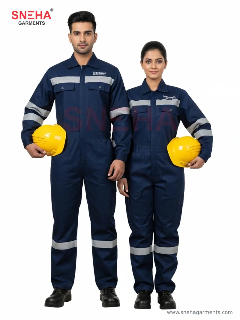 Navy Industrial Coverall