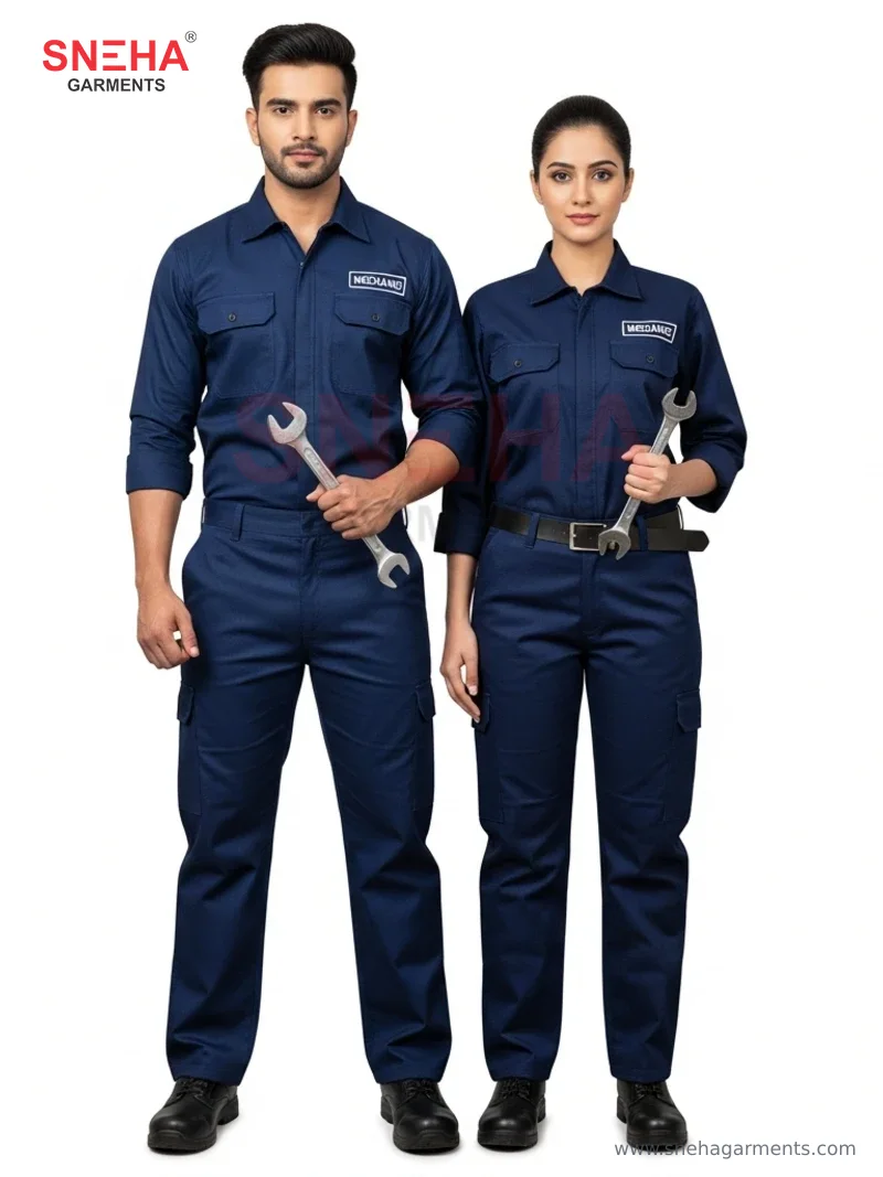 Mechanic Navy Workwear Set