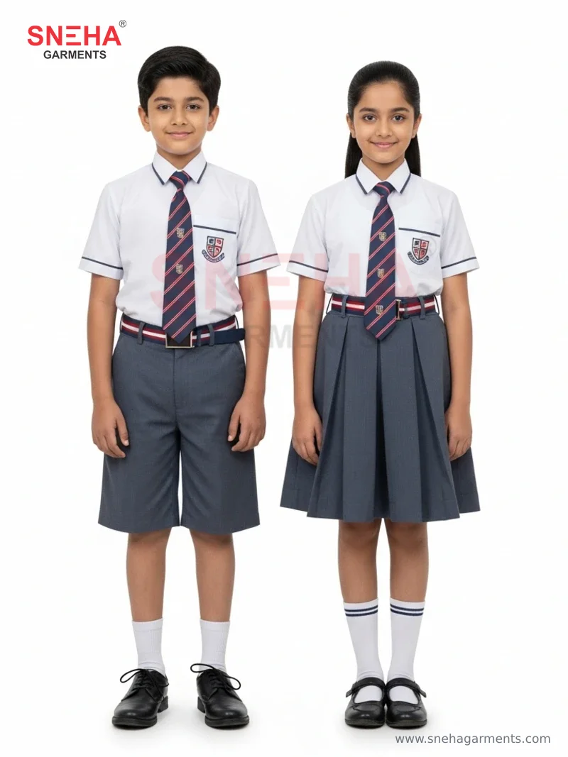 Classic Grey & Navy School Set