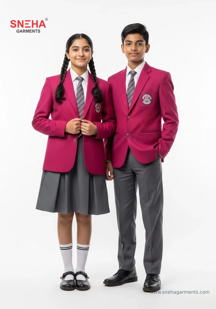Pink Blazer Girls Uniform
