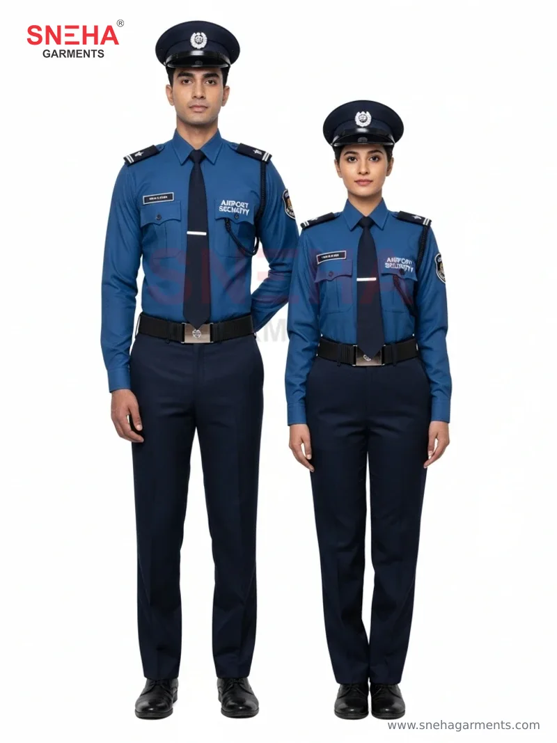 Airport Navy Security Uniform