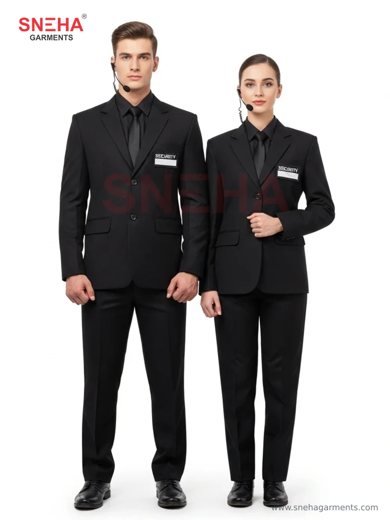 Bouncer Formal Black Suit