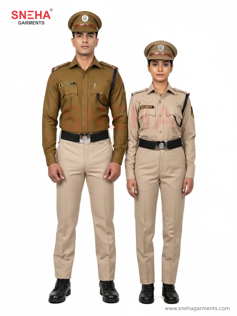 Classic Khaki Security Uniform
