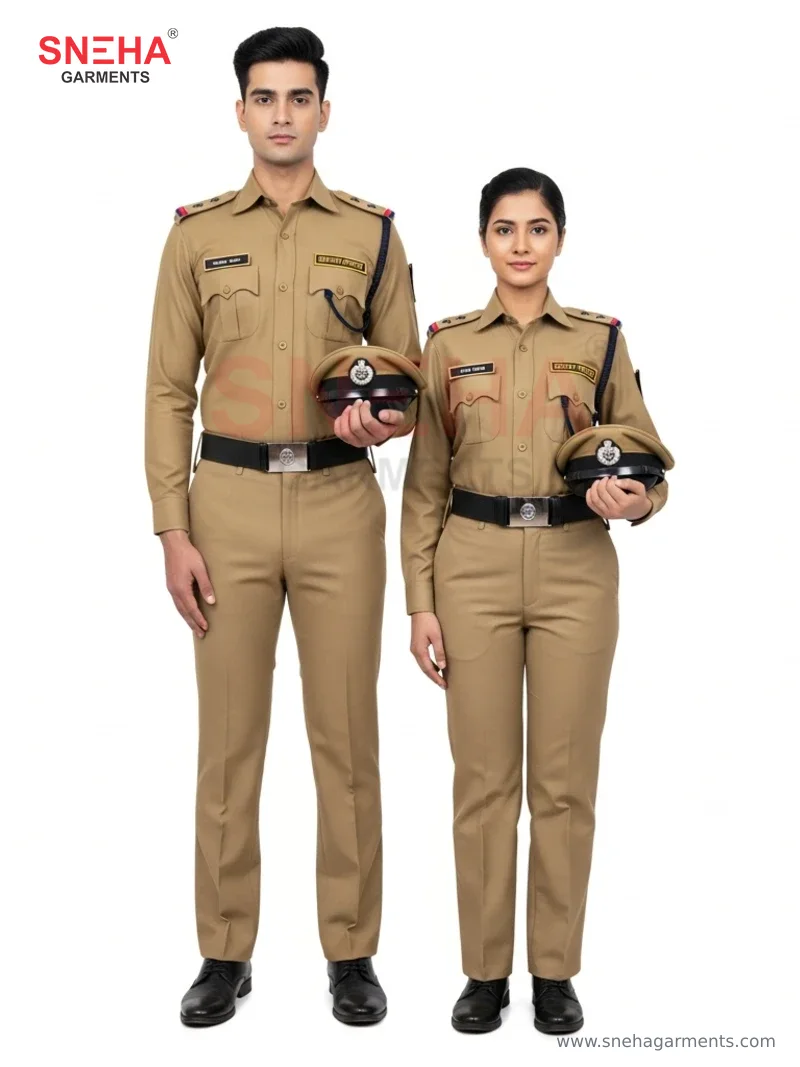 Security Officer Khaki Uniform