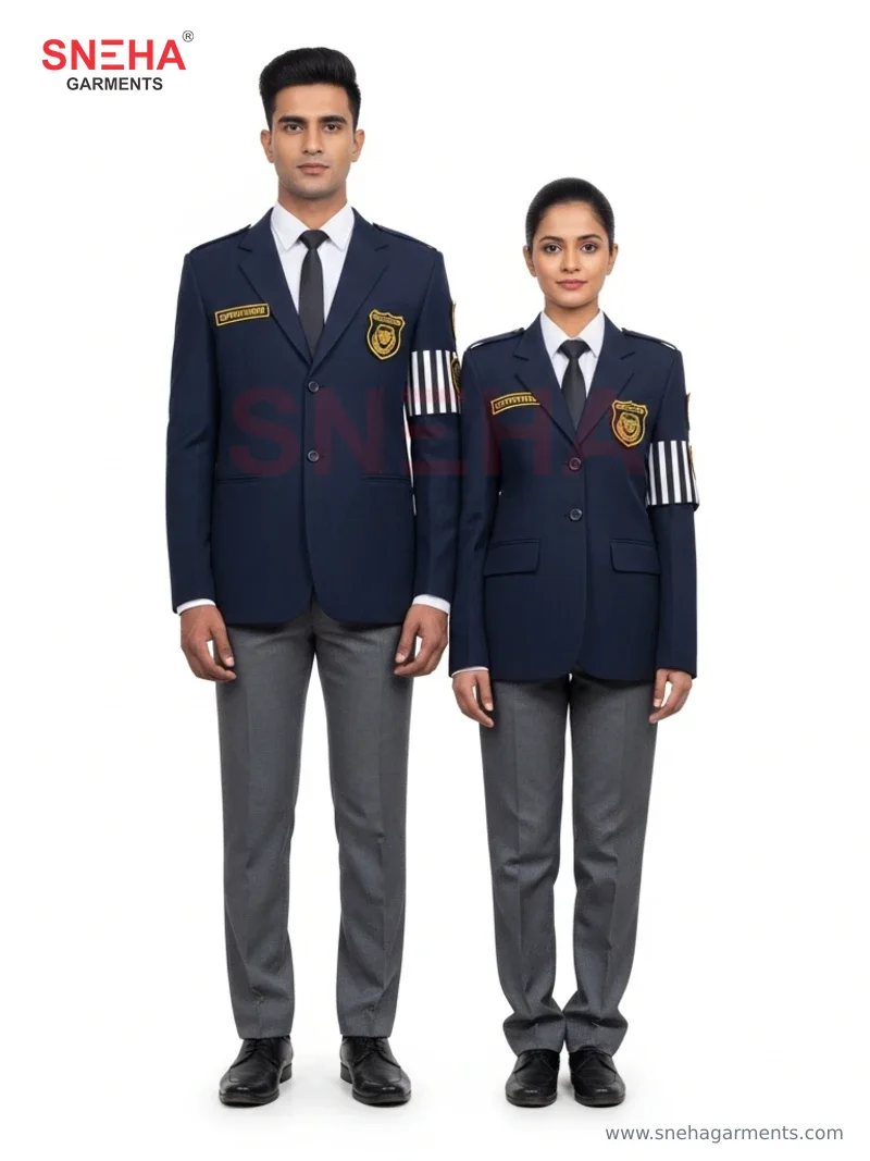 Security Supervisor Navy Blazer
