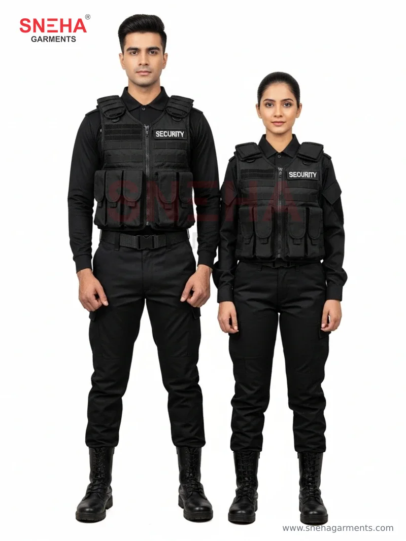 Tactical Vest Security Uniform