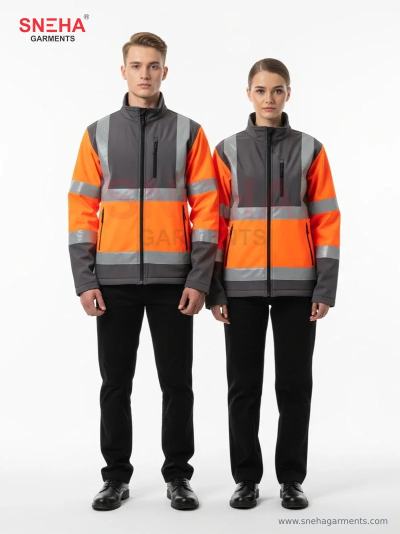 Executive Softshell Hi-Vis Jacket