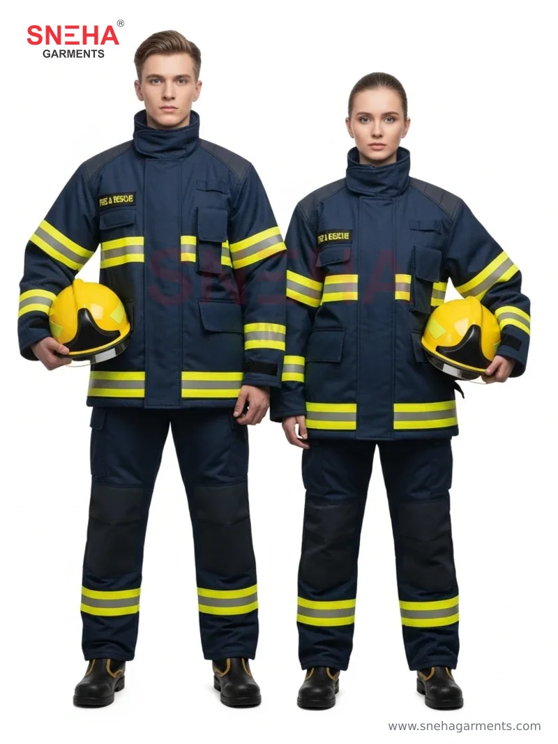Fire & Rescue Reflective Navy Jacket