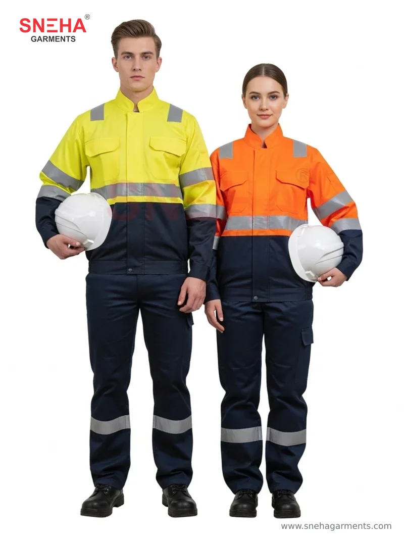 Two-Tone Road Worker Hi-Vis Jacket