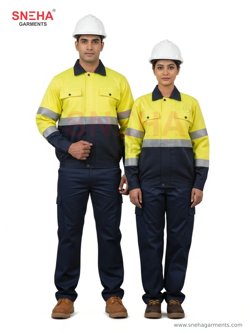 Construction Two-Tone Hi-Vis Jacket