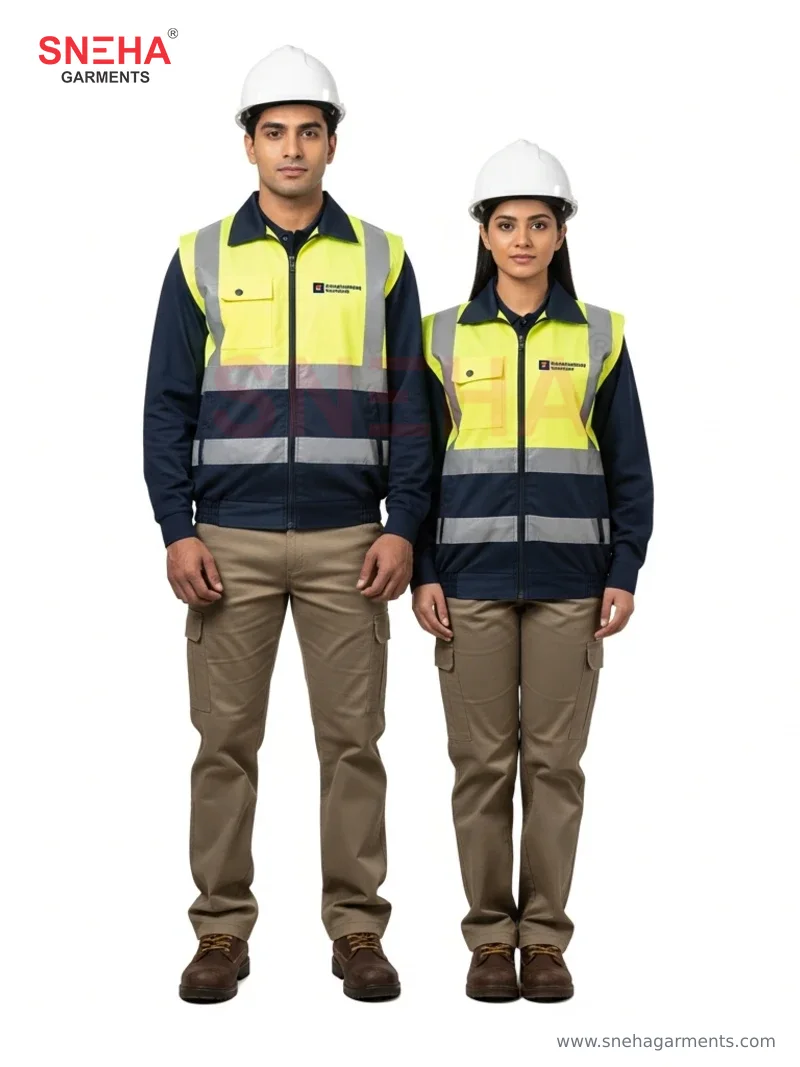 Site Engineer Hi-Vis Gilet Set