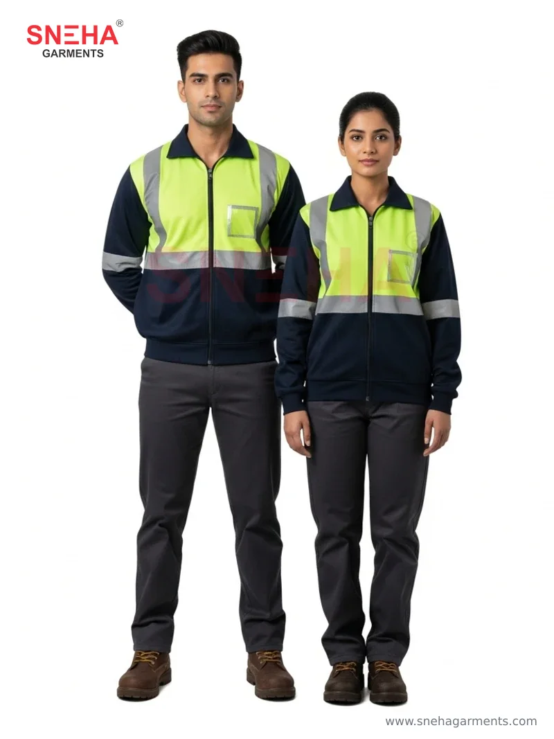 Hi-Vis Lime Green Safety Vest