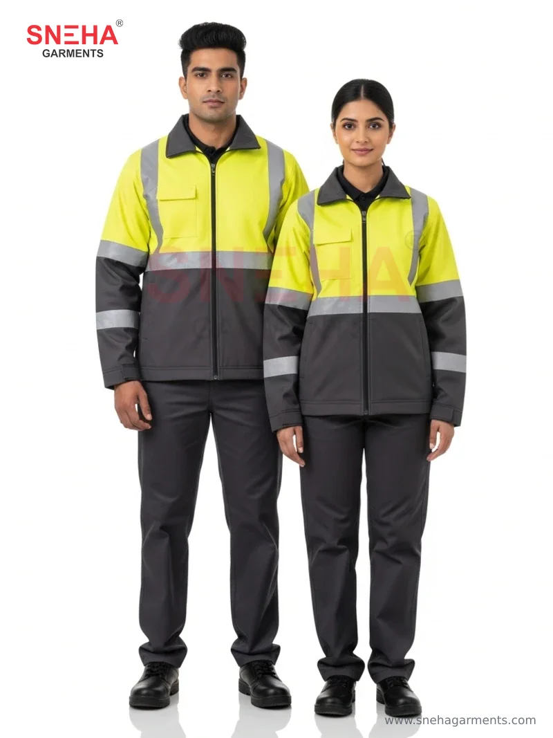 Hi-Vis Two-Tone Softshell Jacket
