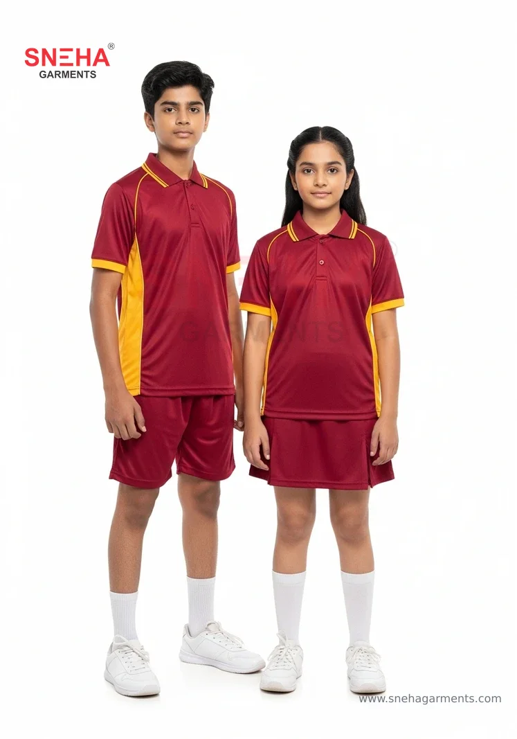Maroon & Gold Sports Jersey