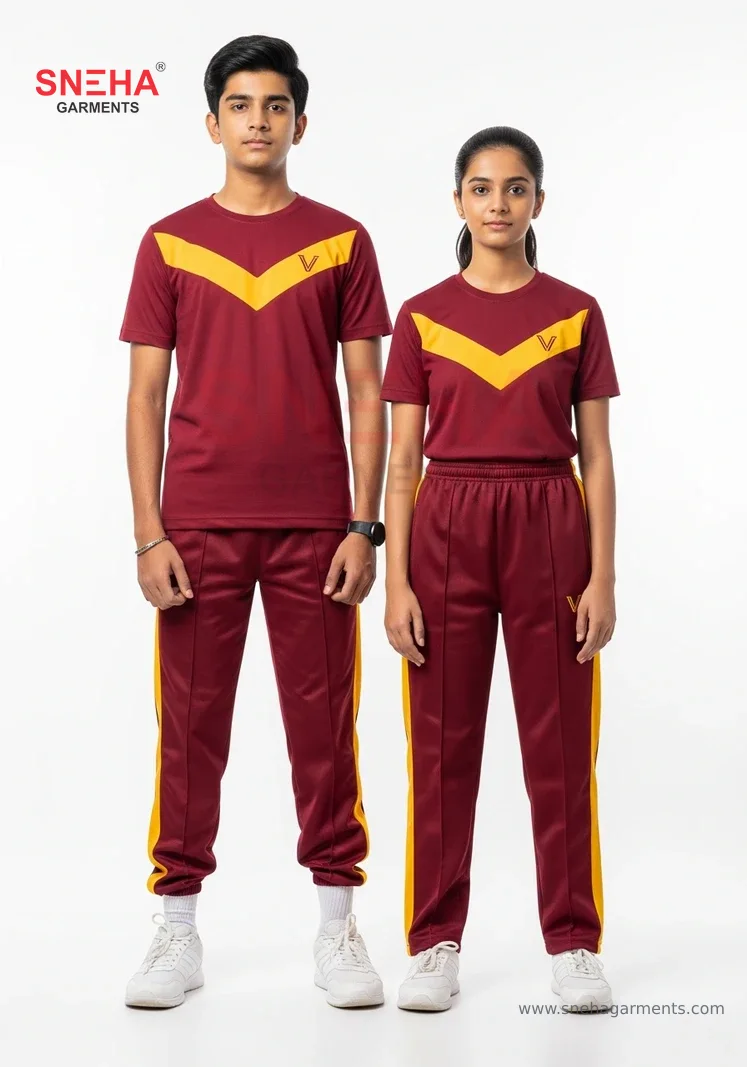 Maroon & Gold Tracksuit (Class 6–10)