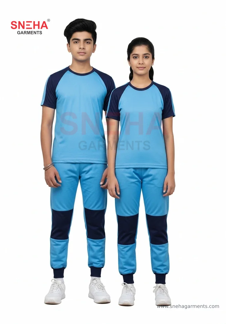 Sky Blue & Navy Tracksuit (Class 6–10)