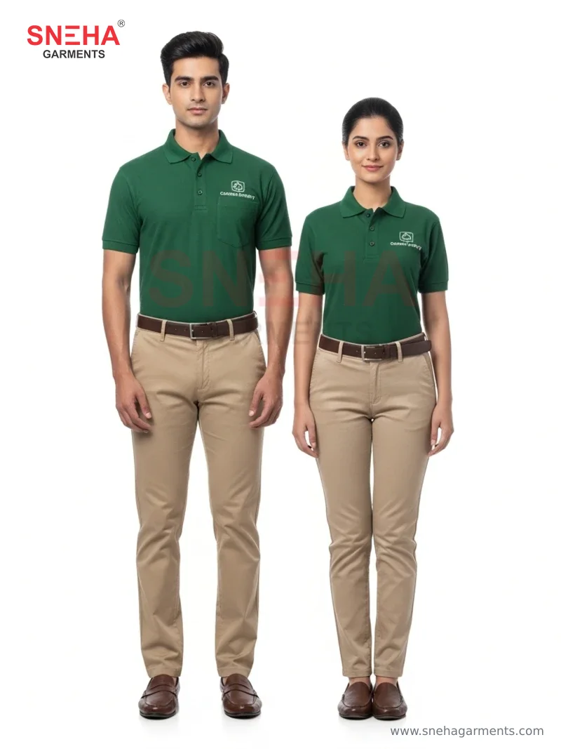 Bottle Green Corporate Polo