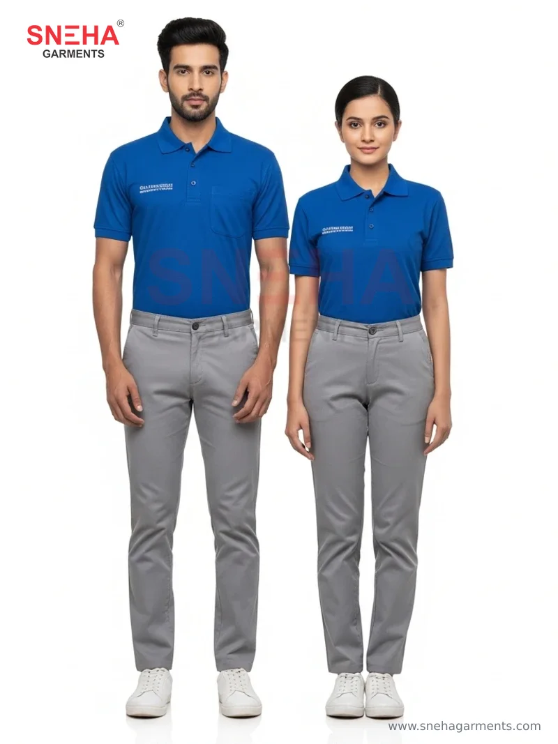 Royal Blue Corporate Polo