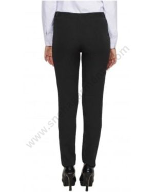 Black Corporate Pant For Women