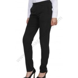 Black Corporate Pant For Women