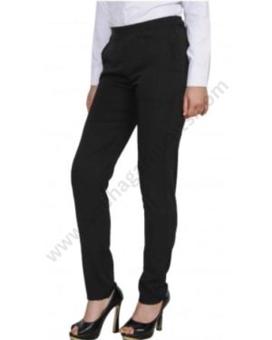 Black Corporate Pant For Women
