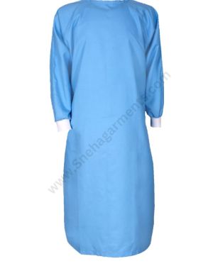 Sky Blue Hospital Patients Gown For Men/Women