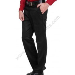 Black Corporate Pant For Men