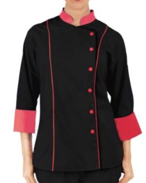 Black Hotel Cheif Shirt For Women