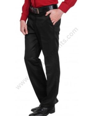 Black Corporate Pant For Men