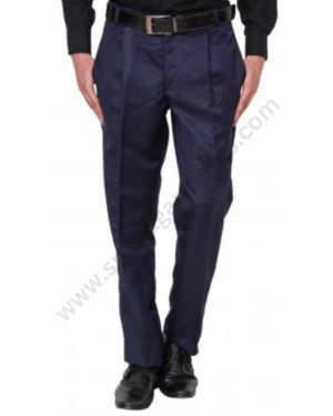 Navy Blue Corporate Pant For Men