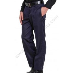 Navy Blue Corporate Pant For Men