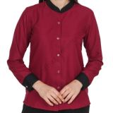 Maroon Corporate Shirt