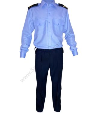 Sky Blue Security Full Shirt and Pant For Men