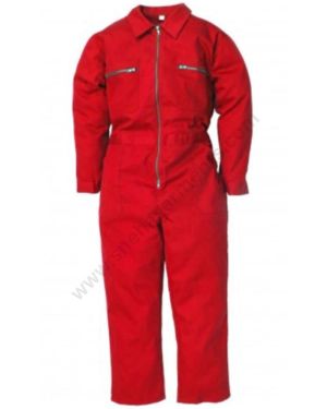 Red Industrial Rescue Suit For Men