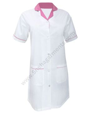 White Hospital Apron For Women