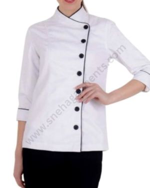 White Hotel Cheif Shirt For Women