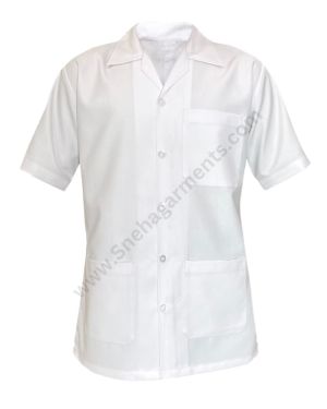 White Hospital Half sleeves apron