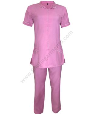 Royal Pink Hospital Nurse Wear For Women