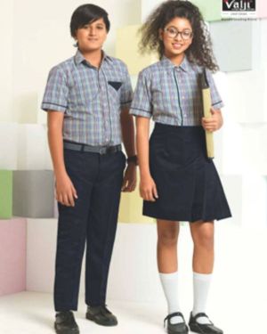 Navy Blue School Uniform For Girl/Boys