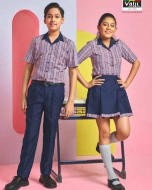 Navy Blue School Uniform For Girl/Boys